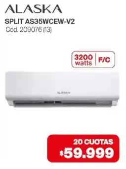 Naldo Lombardi Alaska split as35wcew-v2 oferta