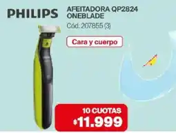 Naldo Lombardi Philips afeitadora qp2824 oneblade oferta