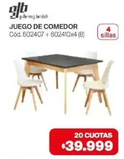 Naldo Lombardi Guillermo j. barulich juego de comedor oferta