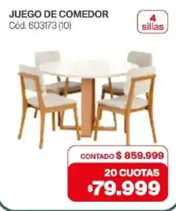 Naldo Lombardi Juego de comedor oferta