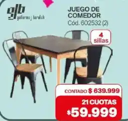 Naldo Lombardi Guillermo j. barulich juego de comedor oferta