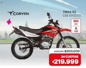 Naldo Lombardi Corven triax r2 oferta