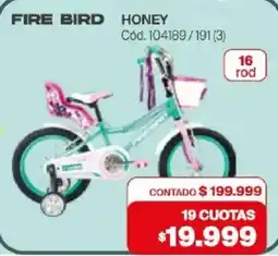 Naldo Lombardi Fire bird honey oferta