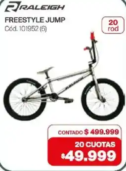 Naldo Lombardi Raleigh freestyle jump oferta
