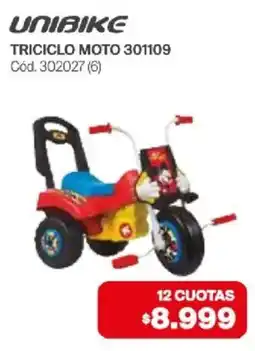 Naldo Lombardi Unibike triciclo moto oferta
