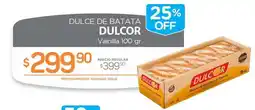 Alvear Dulcor dulce de batata vainilla oferta