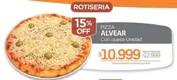 Alvear Rotiseria pizza alvear con queso unidad oferta