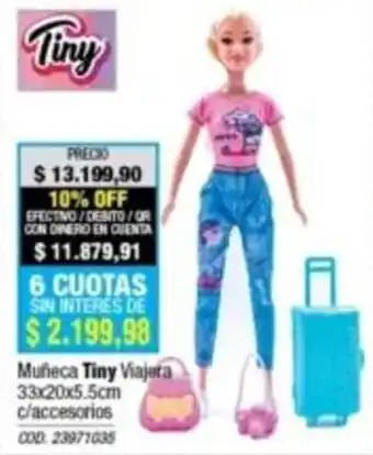 Tiny muñeca viajera