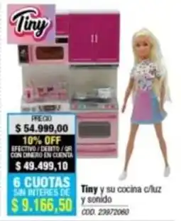 Rio Shop Deco Tiny y su cocina c/ luz y sonido oferta
