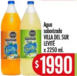 Supermercados Caracol Levite agua saborizada villa del sur oferta