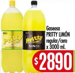 Supermercados Caracol Pritty gaseosa limón oferta