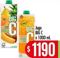 Supermercados Caracol Big C jugo oferta