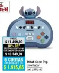 Rio Shop Deco Stitch game pop oferta