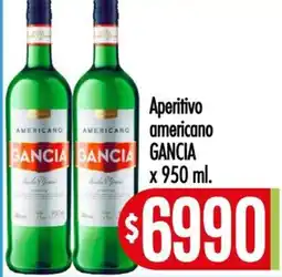 Supermercados Caracol Gancia aperitivo americano oferta