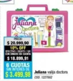 Rio Shop Deco Juliana valija doctora oferta