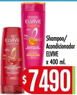 Supermercados Caracol L'oreal elvive shampoo/ acondicionador oferta