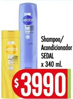 Supermercados Caracol Sedal shampoo acondicionador oferta