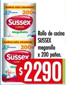 Supermercados Caracol Sussex rollo de cocina megarollo oferta