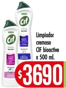 Supermercados Caracol Cif limpiador cremoso oferta
