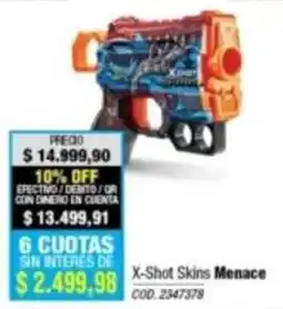 Rio Shop Deco X-Shot Skins Menace oferta