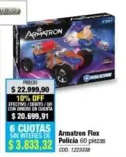 Rio Shop Deco Armatron Armatron Flex Policia oferta