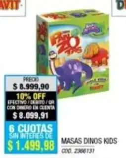 Rio Shop Deco Masas dinos kids oferta