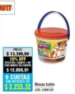 Rio Shop Deco Avit masas balde oferta