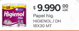 El Milagro Mayorista Higienol papel hig. oferta