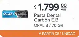 El Milagro Mayorista Oral B pasta dental carbón e.b oferta