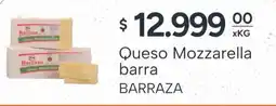 El Milagro Mayorista Barraza queso mozzarella barra oferta