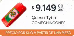 El Milagro Mayorista Tybo queso oferta