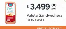 El Milagro Mayorista Don gino paleta sandwichera oferta