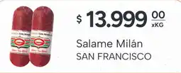El Milagro Mayorista San francisco salame milán oferta