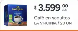 El Milagro Mayorista La virginia café en saquitos oferta