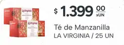 El Milagro Mayorista La virginia té de manzanilla oferta