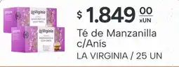 El Milagro Mayorista La virginia té de manzanilla c/anís oferta