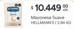 El Milagro Mayorista Hellmann's mayonesa suave oferta