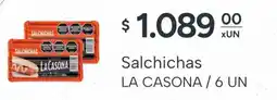El Milagro Mayorista La casona salchichas oferta