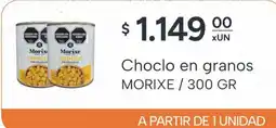 El Milagro Mayorista Morixe choclo en granos oferta