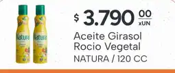 El Milagro Mayorista Natura aceite girasol rocio vegetal oferta