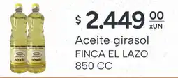 El Milagro Mayorista Finca el lazo aceite girasol oferta