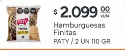 El Milagro Mayorista Paty hamburguesas finitas oferta