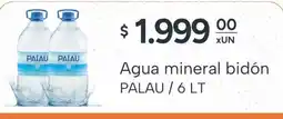 El Milagro Mayorista Palau agua mineral bidón oferta