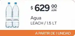 El Milagro Mayorista Leach agua oferta