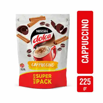 Walmart Café Instantaneo Nescafe Dolca Cappuccino Super Pack X 225g oferta