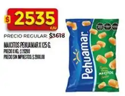 Supermercados DIA Pehuamar - maicitos pehuamar x 125 g oferta