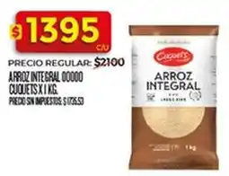 Supermercados DIA Cuquets - arroz integral 00000 cuquets x 1 kg oferta