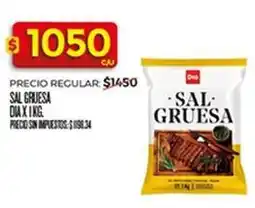 Supermercados DIA Sal gruesa dia x 1kg oferta