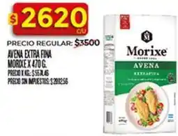 Supermercados DIA Morixe - avena extra fina moroke oferta
