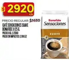 Supermercados DIA Bonafide - café sensacion es suave oferta